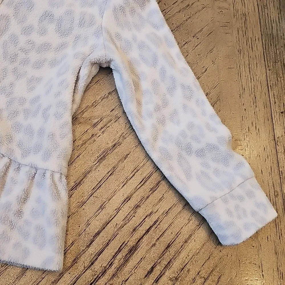 The Children's Place Leopard Fleece Jacket 3T